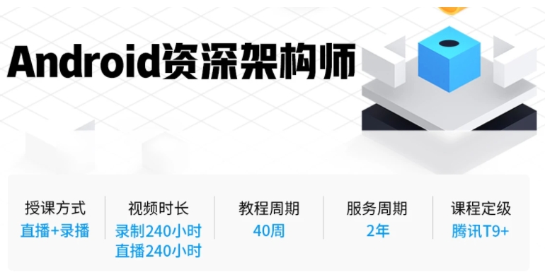 移动互联网Android资深架构师正式课VIP课程-码牛学院【第二期】完结无密